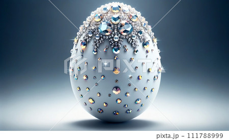 宝石で装飾した卵 111788999