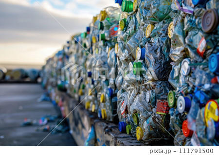 Circular economy in action materials being reused and recycled a business model for the future 111791500