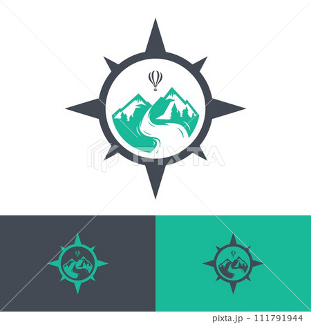 Vector travel logos Vector travel logos 111791944