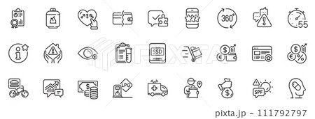Icons pack as Genders, Coins banknote and Farsightedness line icons for app include Gas station, Inspect, Ssd outline thin icon web set. Payment methods, Ambulance car. Genders outline sign. Vector Icons pack as Genders, Coins banknote and Farsightedness line icons for app include Gas station, Inspect, Ssd outline thin icon web set. Payment methods, Ambulance car. Genders outline sign. Vector 111792797