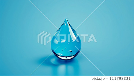 水滴のオブジェクト 環境イメージ のイラスト素材 [111798831] - PIXTA