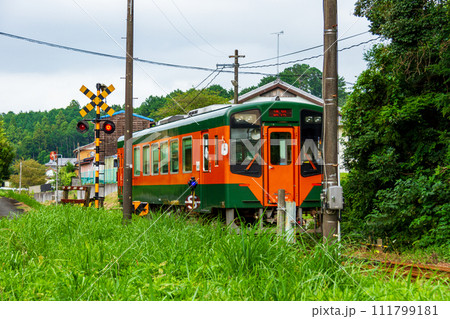静岡県周智郡森町一宮 天竜浜名湖鉄道と沿線の風景 静岡県周智郡森町一宮 天竜浜名湖鉄道と沿線の風景 111799181