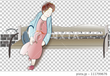 つい、居眠り、春ウララ つい、居眠り、春ウララ 111799676