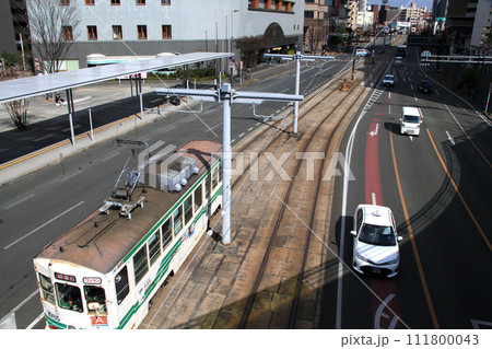 JR熊本駅白川口駅前の景観 JR熊本駅白川口駅前の景観 111800043