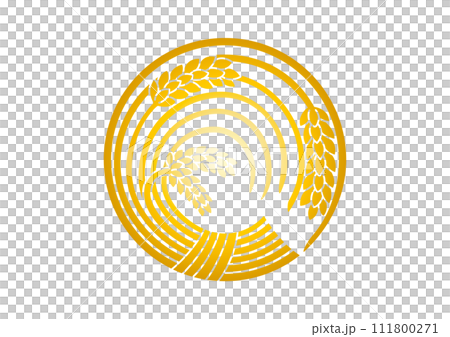 Right one rice ball gold 111800271