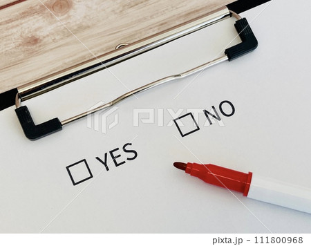 YES / NO どっち? YES / NO どっち? 111800968