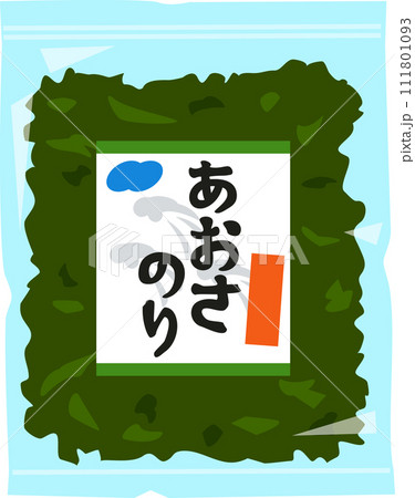 袋入りの乾燥あおさ海苔 111801093
