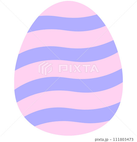 spring season easter cute pastel minimal with colorful stripes easter egg hunt 111803473