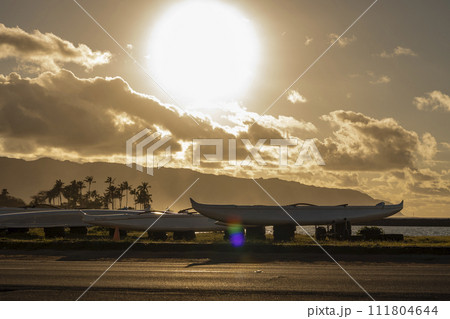 【ハワイ】ノースショア・ハレイワのビーチ④ 111804644