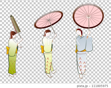 舞蹈、漫畫風格入境公關形象 111805975