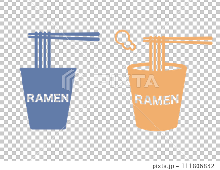 Instant noodles icon Instant noodles icon 111806832