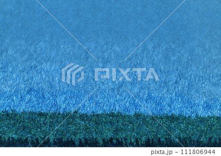 和紙による深海イメージの背景素材 111806944