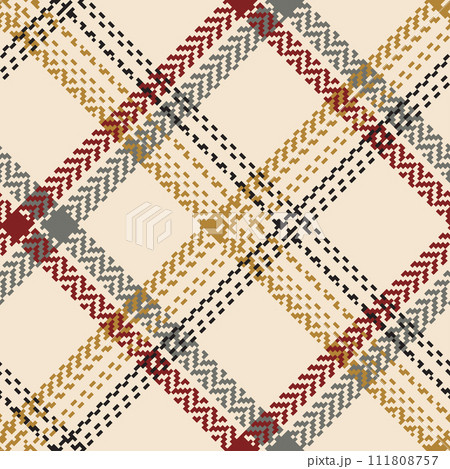 Check plaid seamless pattern. 111808757