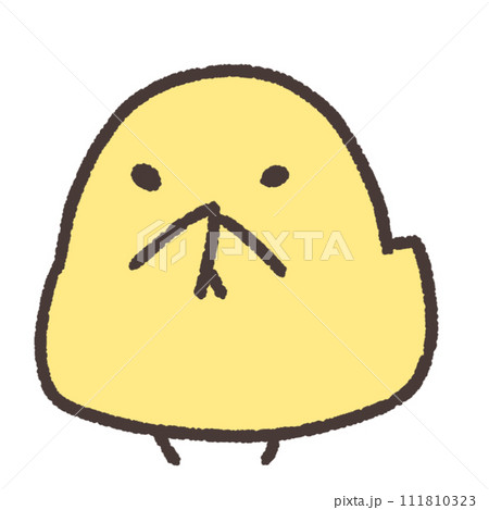 口をふさぐひよこ 口をふさぐひよこ 111810323