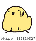 落ち込むひよこ 111810327