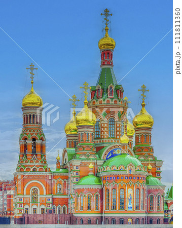 Cathedral of the Annunciation of the Blessed Virgin Mary in Yoshkar-Ola, Russia 111811360