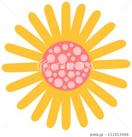 Modern Minimal Abstract Florist Plant Hand drawn Graphic Design 111813406