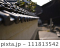 瓦屋根のある風景 111813542