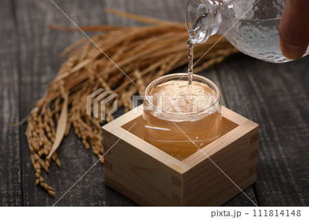 日本酒　冷酒 （ 枡酒 ） 111814148