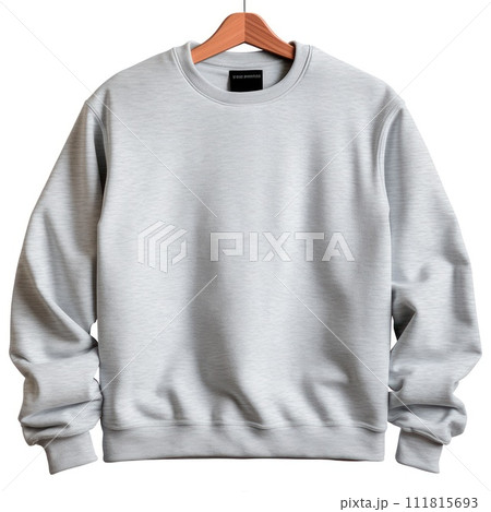 Hoodie or sweatshirt long sleeve for your design mockup for print, isolated on white background Hoodie or sweatshirt long sleeve for your design mockup for print, isolated on white background 111815693