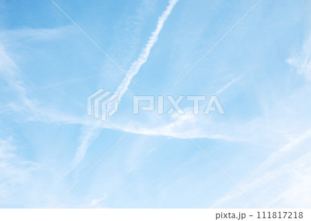 春の空 青空 空 イメージ 【東京都】 春の空 青空 空 イメージ 【東京都】 111817218