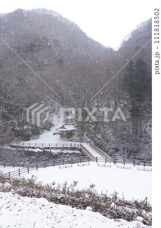 積雪の美霞洞渓谷2024【香川県仲多度郡まんのう町】2 積雪の美霞洞渓谷2024【香川県仲多度郡まんのう町】2 111818502
