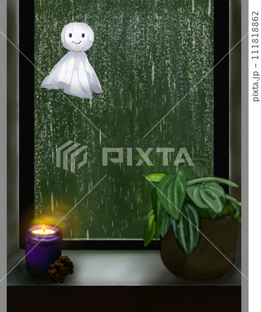 てるてる坊主の祈り　晴れますように 111818862