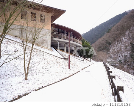 積雪の美霞洞渓谷・道の駅ことなみ【香川県仲多度郡まんのう町】6 積雪の美霞洞渓谷・道の駅ことなみ【香川県仲多度郡まんのう町】6 111819158