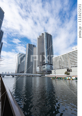 黎明橋から勝どきを望む（東京都中央区/2024年2月） 111821231