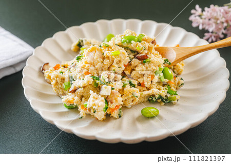 トーフミールで炒り豆腐 111821397