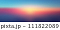 sunset sunrise gradient blue orange natural background use us background for website magazine or graphic design backdrop 111822089