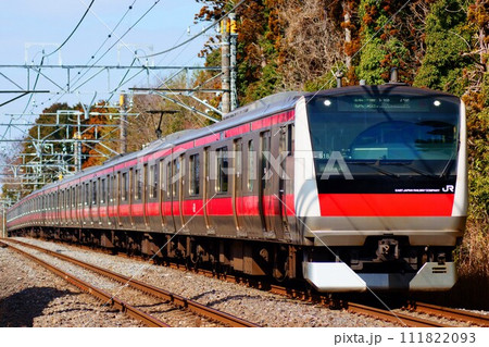 E233系5000番台　外房線：鎌取～誉田 111822093