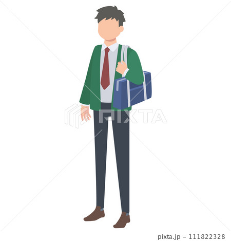 男子学生のイラスト 男子学生のイラスト 111822328