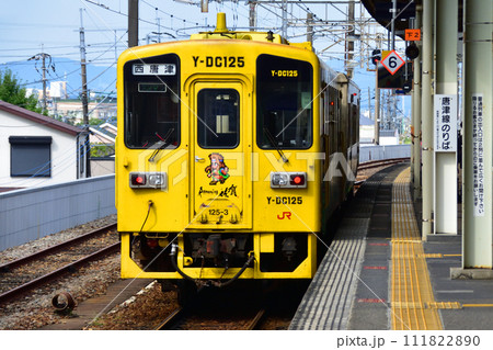 長崎本線佐賀駅から唐津線多久駅までの車窓風景 111822890
