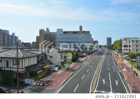 長崎本線佐賀駅から唐津線多久駅までの車窓風景 111822891