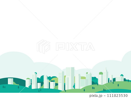 エコ 街 背景素材 エコ 街 背景素材 111823530