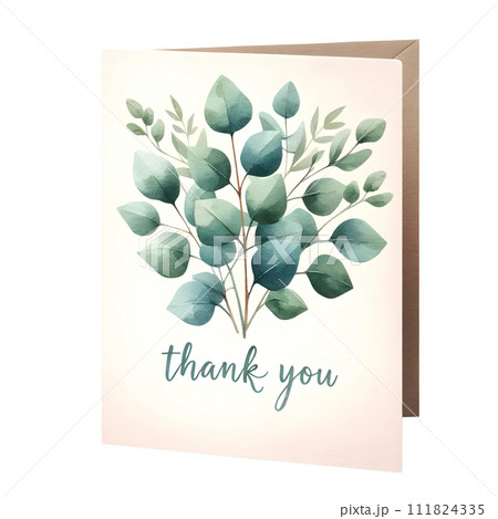 Thank you card 111824335