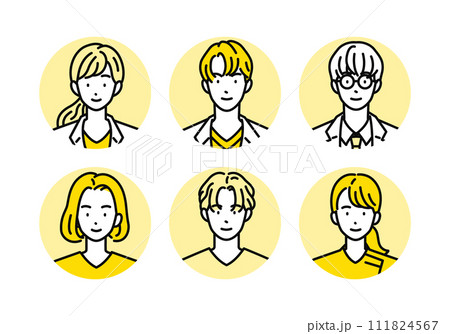 医療スタッフのアイコンセット 111824567