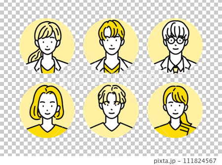 医療スタッフのアイコンセット 111824567