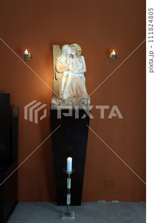 Our Lady of Sorrows, Chapel of Saint Dismas in Zagreb, Croatia Our Lady of Sorrows, Chapel of Saint Dismas in Zagreb, Croatia 111824805