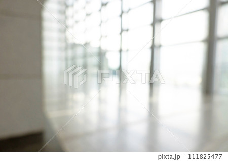 ビジネス街の背景ぼかし 111825477