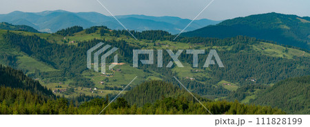 Picturesque landscapes of the Carpathians and the village, wallpapers on the theme of mountains and the village. Picturesque landscapes of the Carpathians and the village, wallpapers on the theme of mountains and the village. 111828199