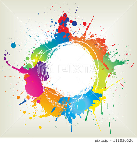 splash on watercolor background splash on watercolor background 111830526