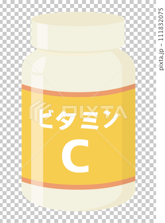 Supplement_Vitamin C_Plastic container 111832075