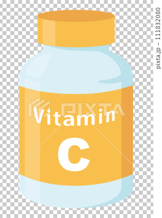 Supplement_Vitamin C_Glass bottle 111832080