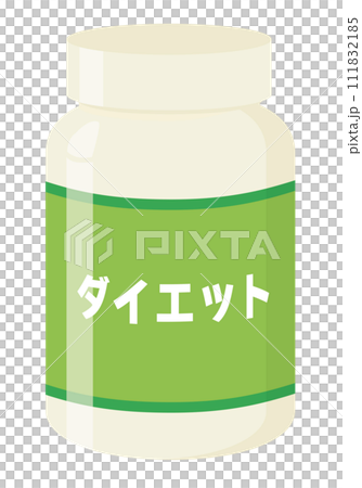 Supplement_Diet_Plastic container Supplement_Diet_Plastic container 111832185