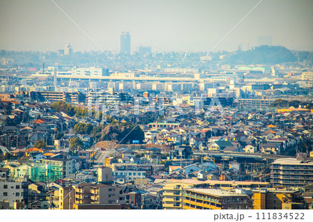 【宇治風景】大吉山展望台からの宇治市内の眺め 【宇治風景】大吉山展望台からの宇治市内の眺め 111834522
