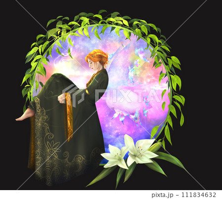幻想的な妖精 111834632