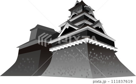 熊本県　熊本市　熊本城 111837619