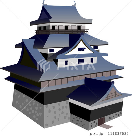 島根県　松江市　松江城 111837683